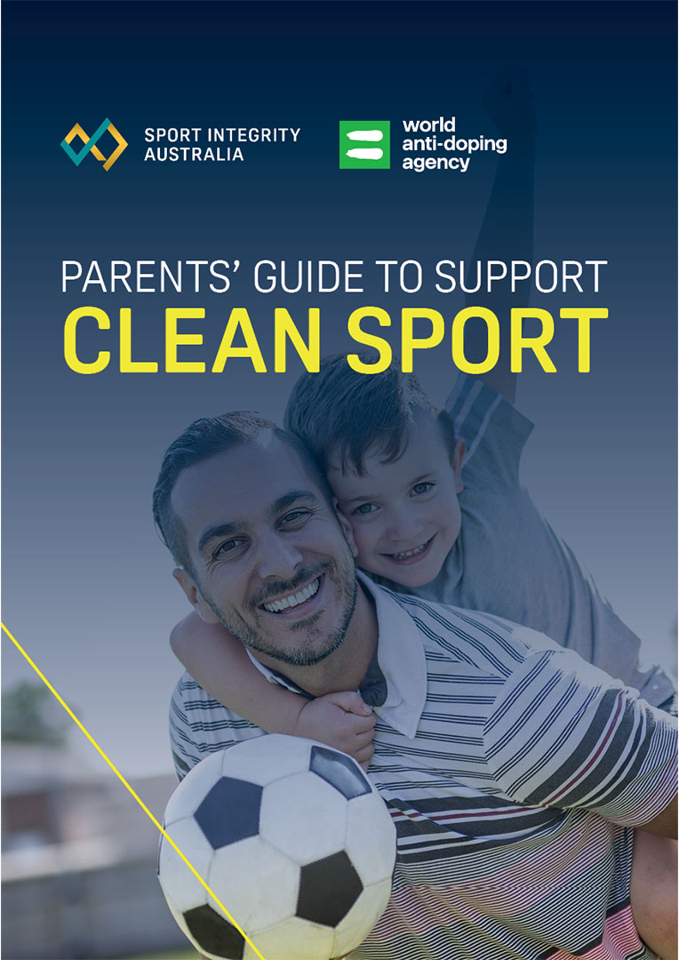 Cover of Parents guide to clean sport