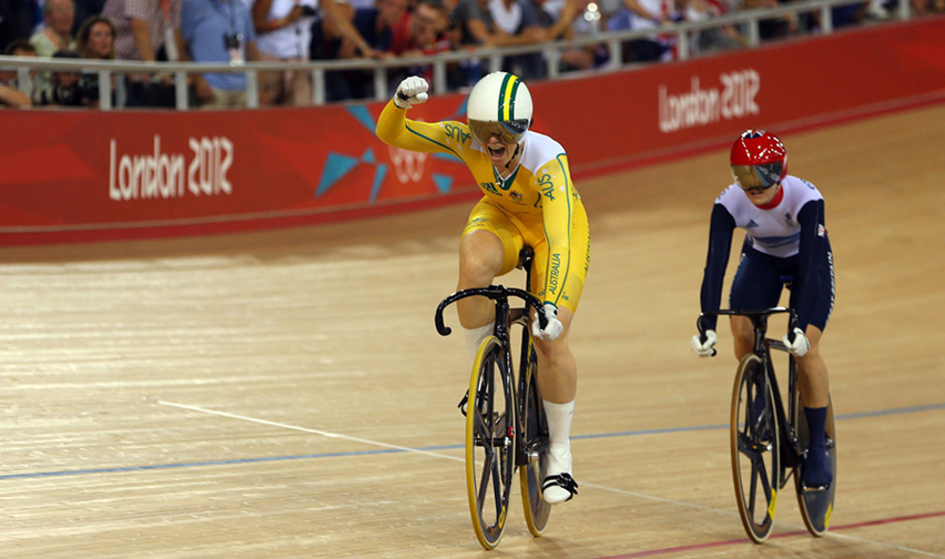Anna Meares - champion Australian cyclist and Olympian