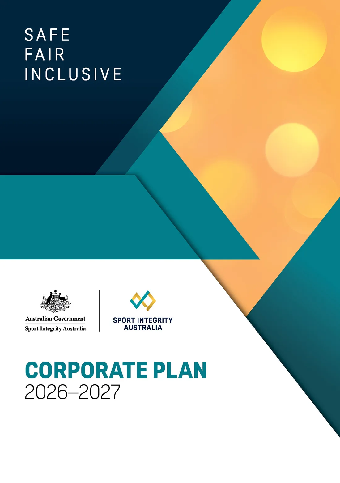 Sport Integrity Australia Corporate Plan 2026-2027 cover image