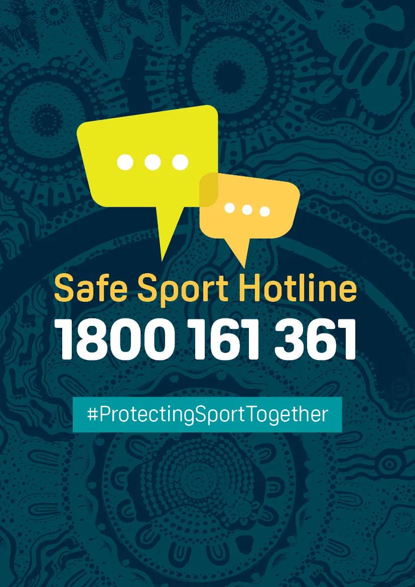 Safe Sport Hotline posters cover image