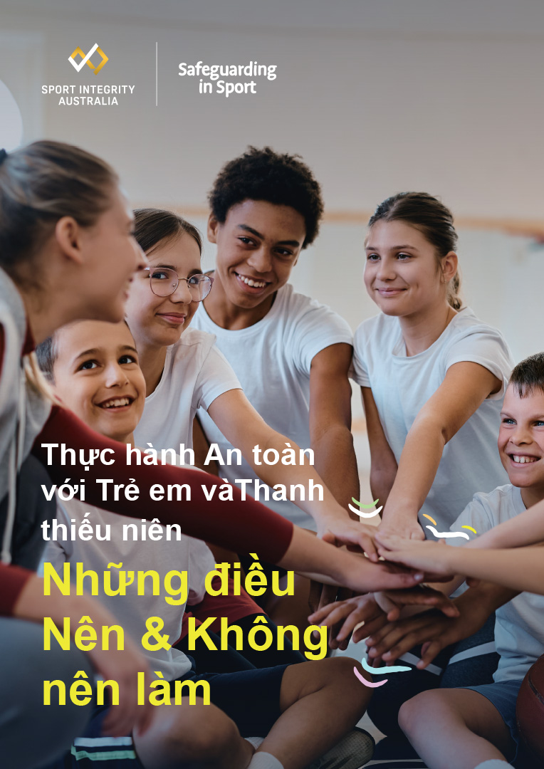 safeguarding do's and dont's Vietnamese