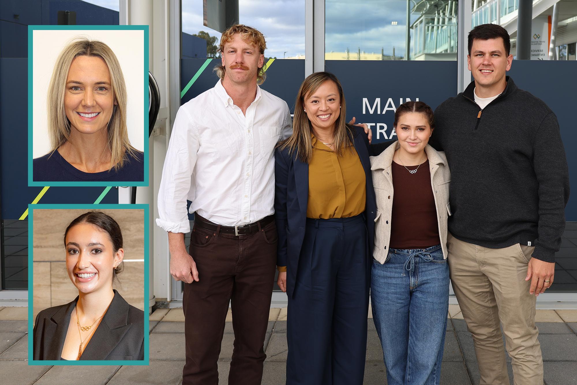 New Athlete Advisory Group Members group photo