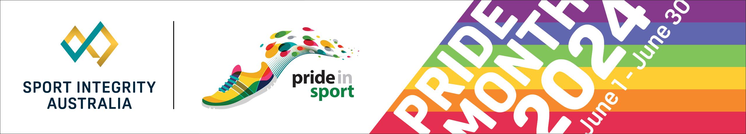 Sport Integrity Australia's Pride Month 2024 email banner