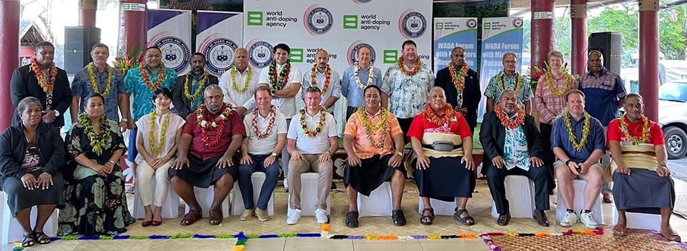 WADA forum for Ministers responsible for sport in Oceania group shot