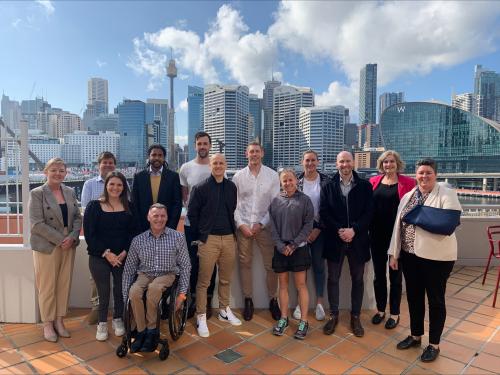 Athlete Advisory Group members meet in Sydney