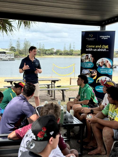 Sport Integrity Australia Senior Education Officer Riley McGown