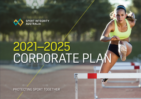 Corporate Plan 2021-2025 - Cover