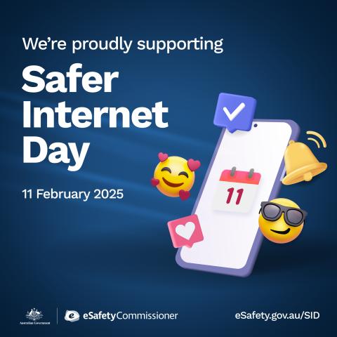 Safer Internet Day 2025 workplace supporter tile