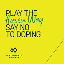 Play the Aussie Way - social - 1080x1080 - Doping