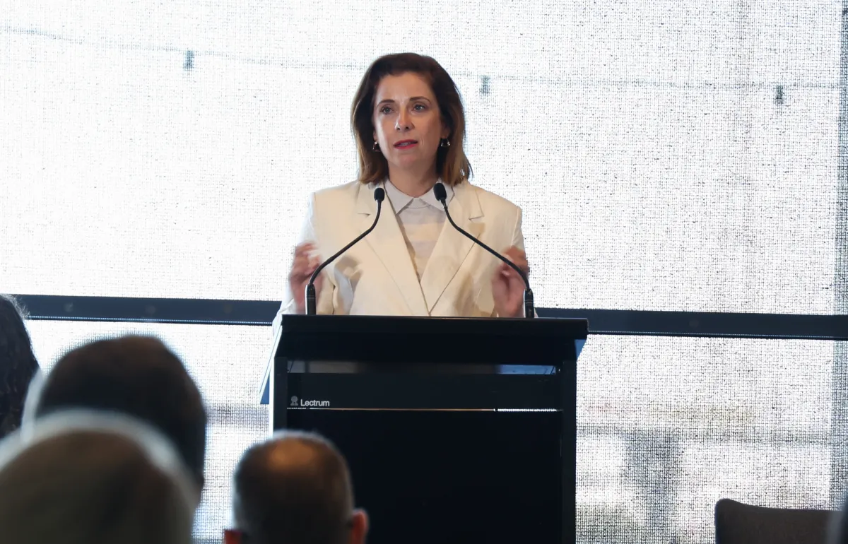 Minister Wells at Sport Integrity Australia CEO Forum