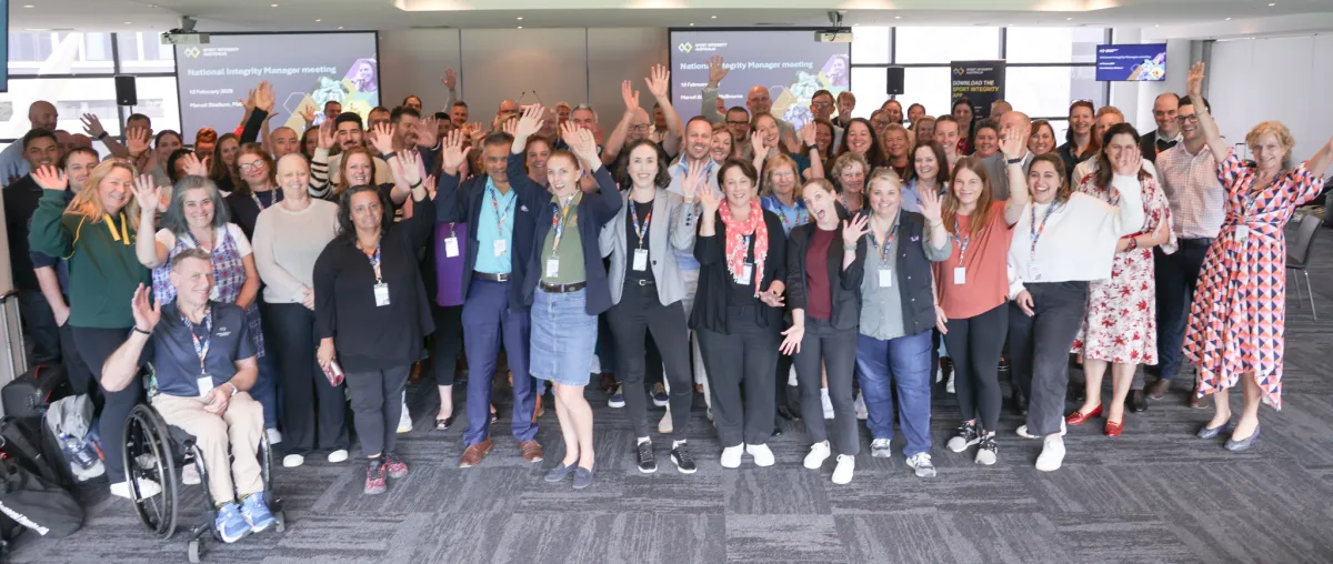 Sport Integrity Australia CEO Forum Group Shot 6