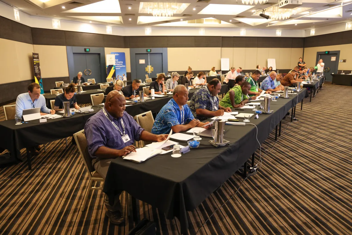 Global Anti-Doping Intelligence and Investigation Network attendees