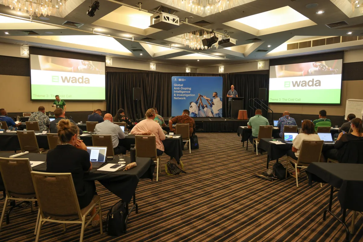 Global Anti-Doping Intelligence and Investigation Network presentation