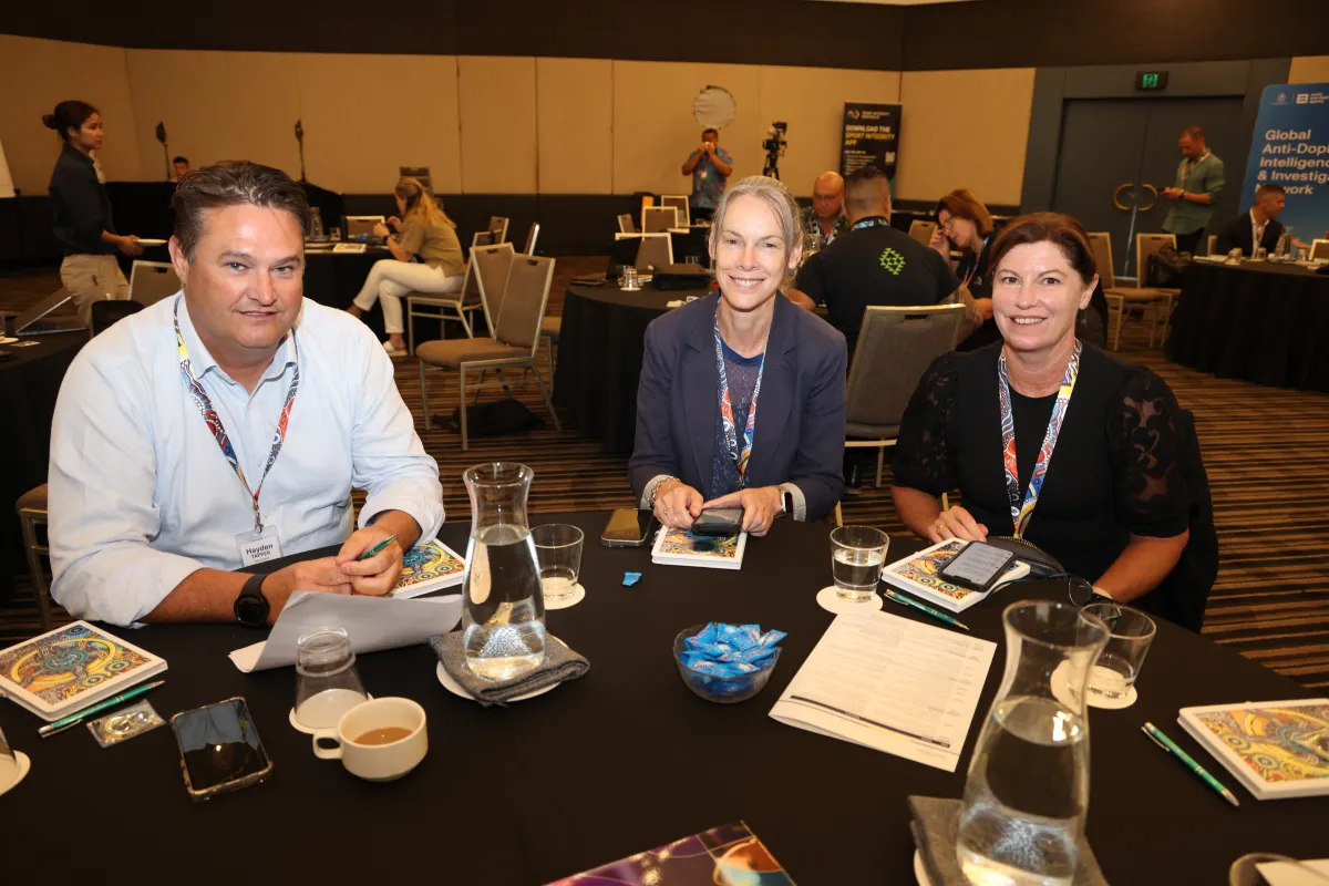 Law Enforcement Conference attendees 