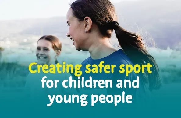 Creating safer sport for children and young people cover for the guide