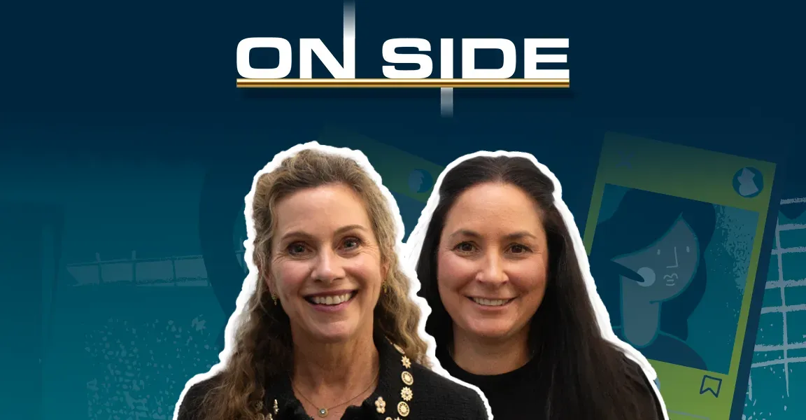 On Side Podcast Online Safety in Sport Series with eSafety Commissioner Julie Inman Grant PSM and Dr Sarah Benson PSM