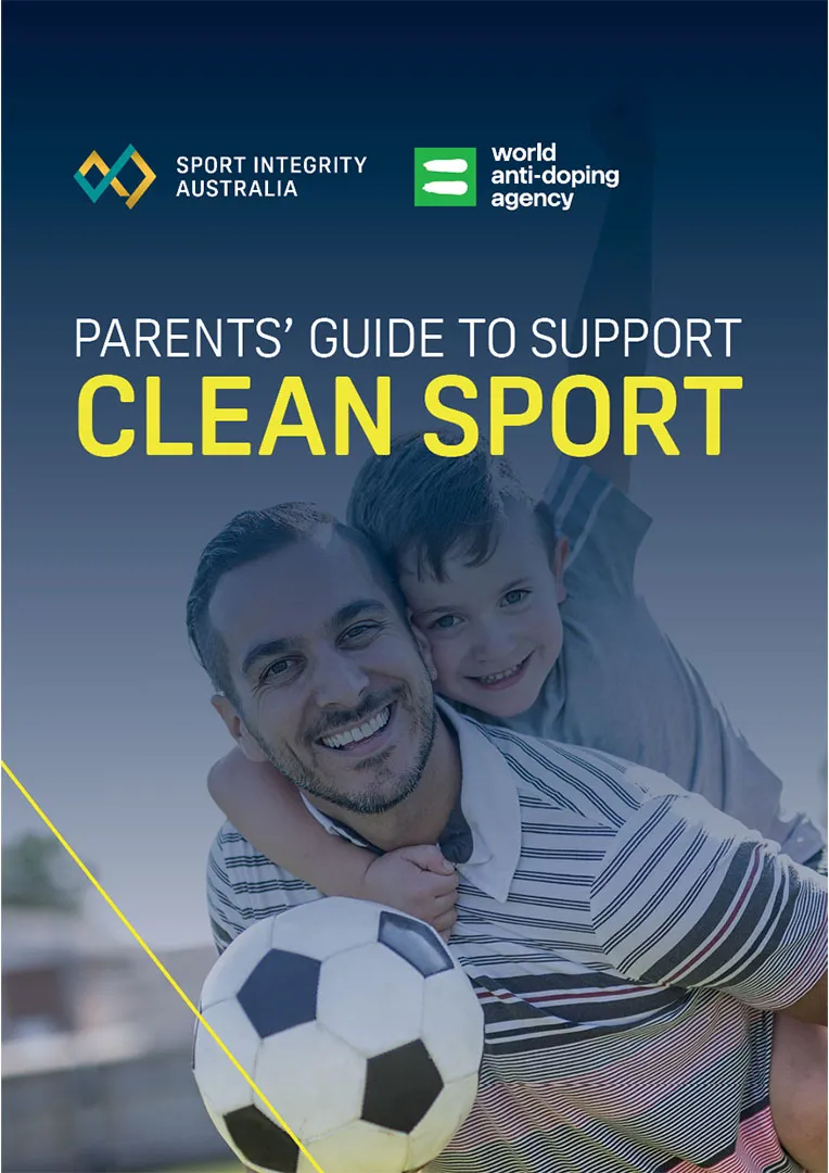 Cover of Parents guide to clean sport