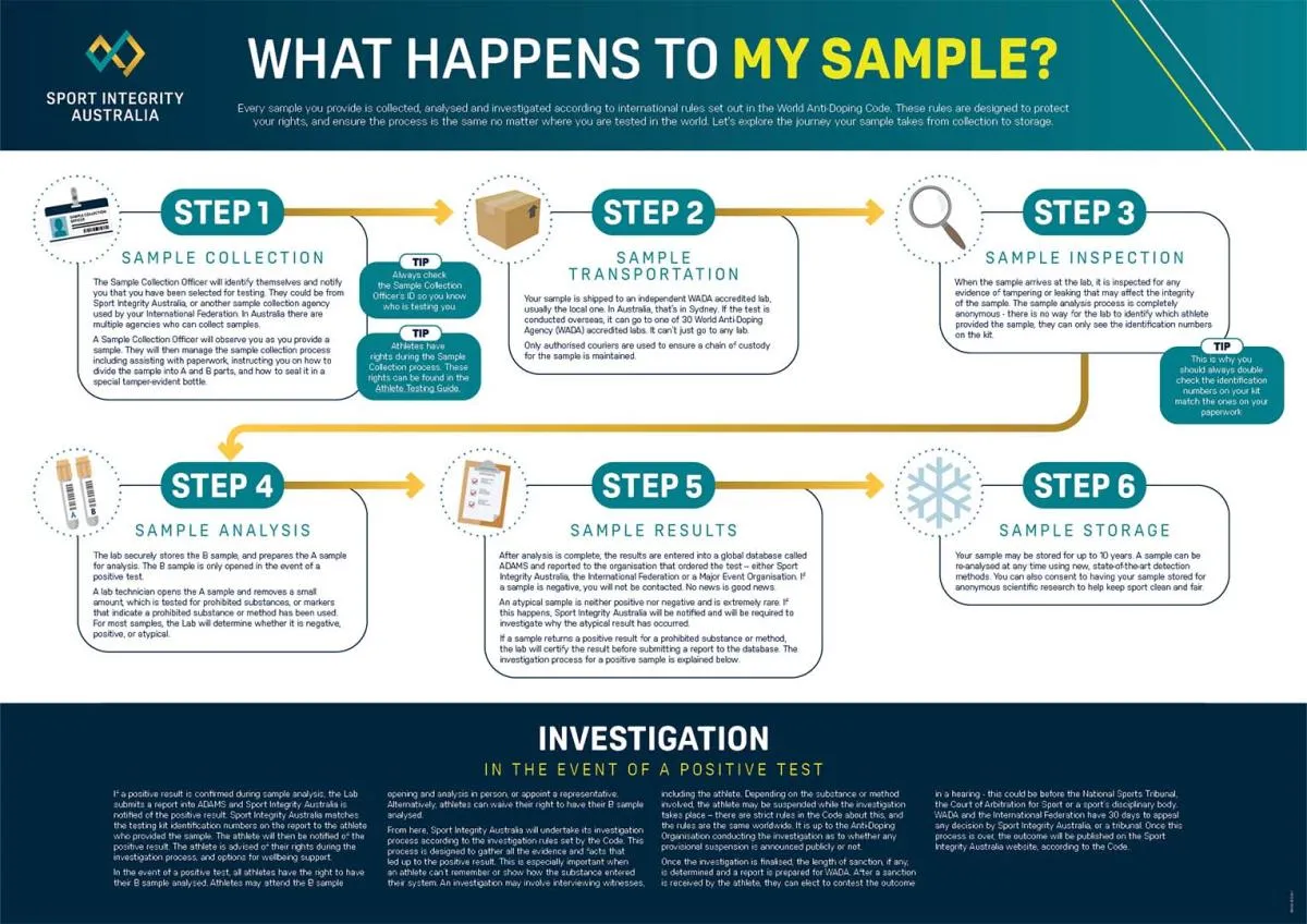 copy of Sample collection infographic