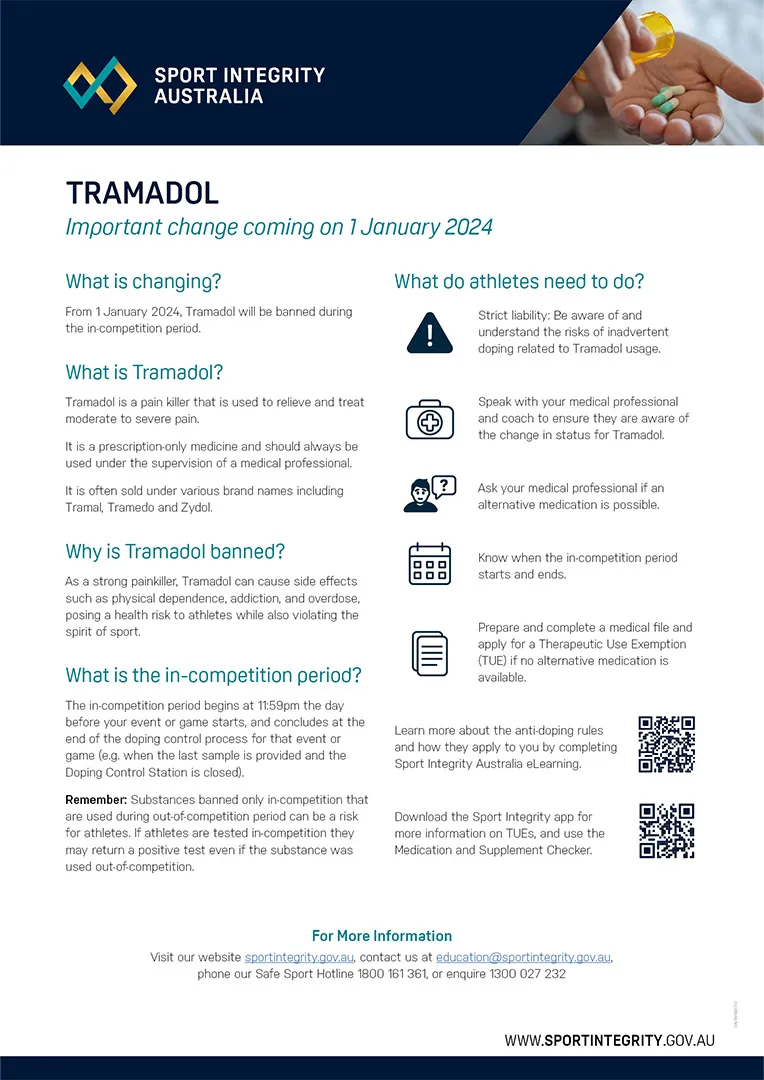 Tramadol factsheet