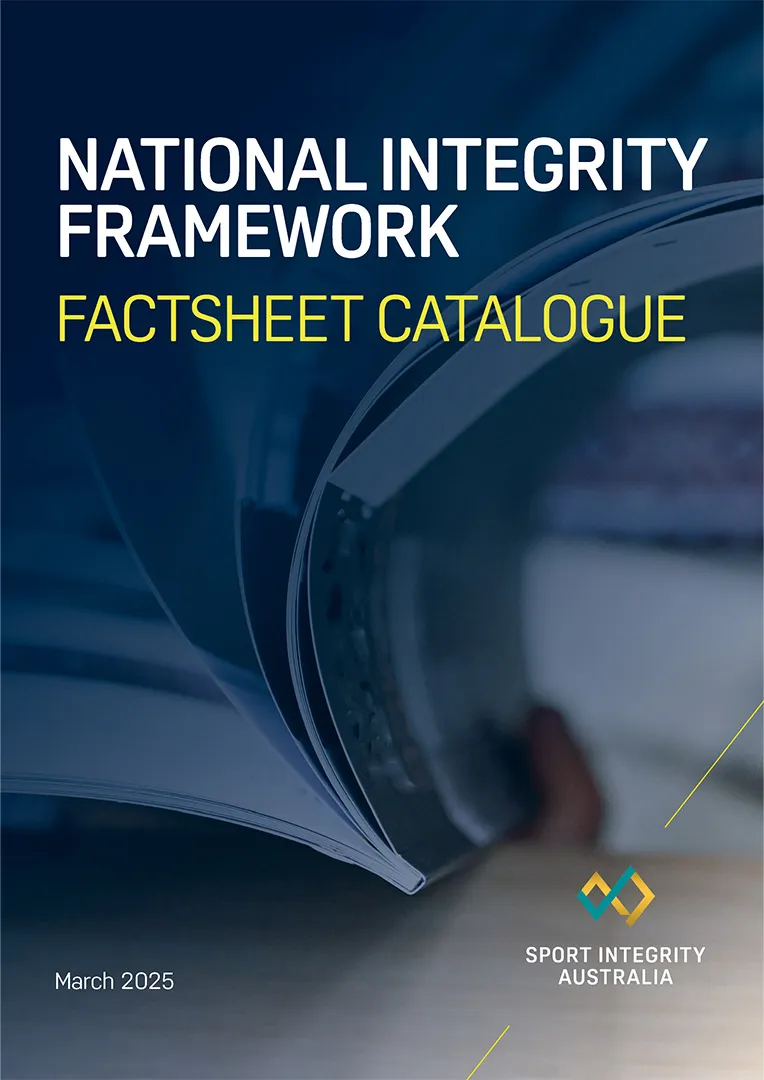 National Integrity factsheet catalogue