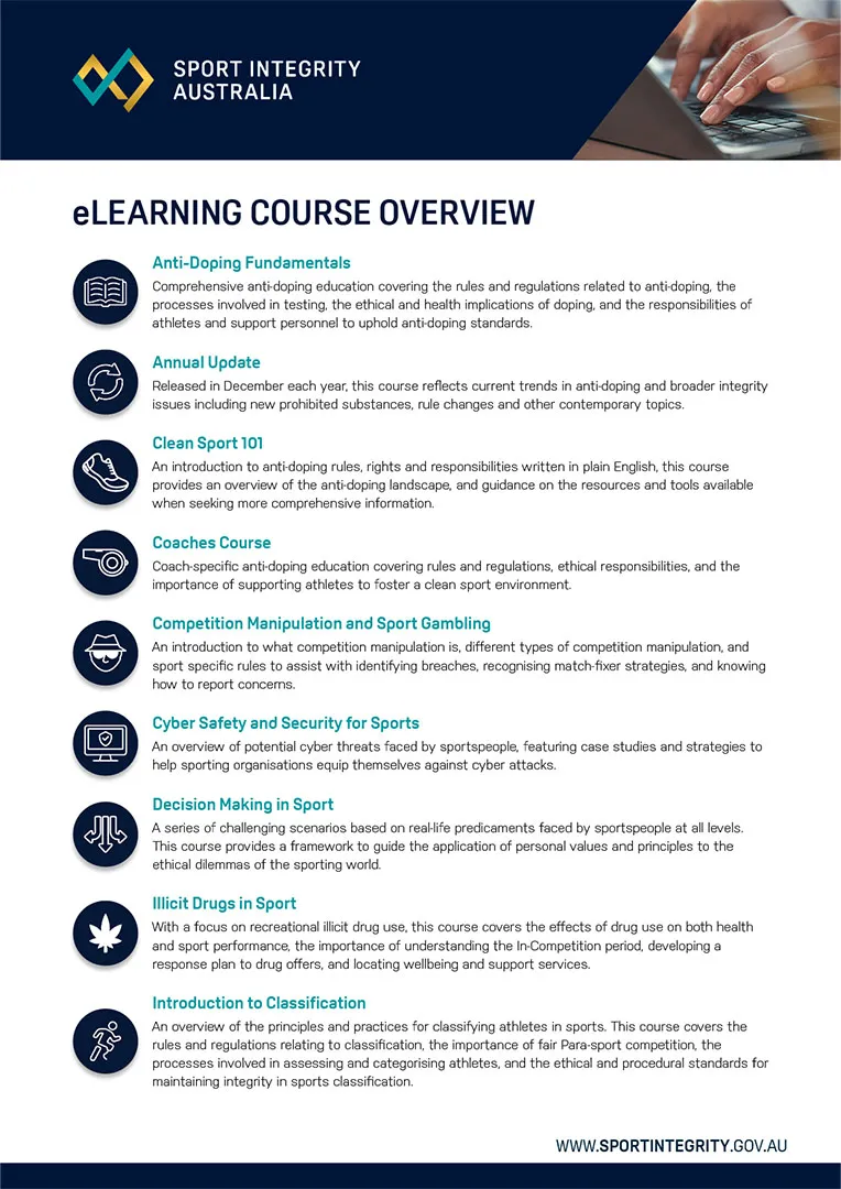 eLearning course guide