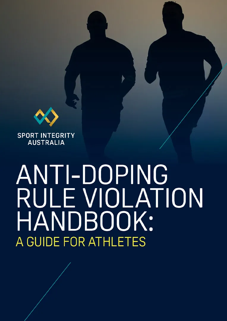 Cover of Anti-doping rule violation handbook