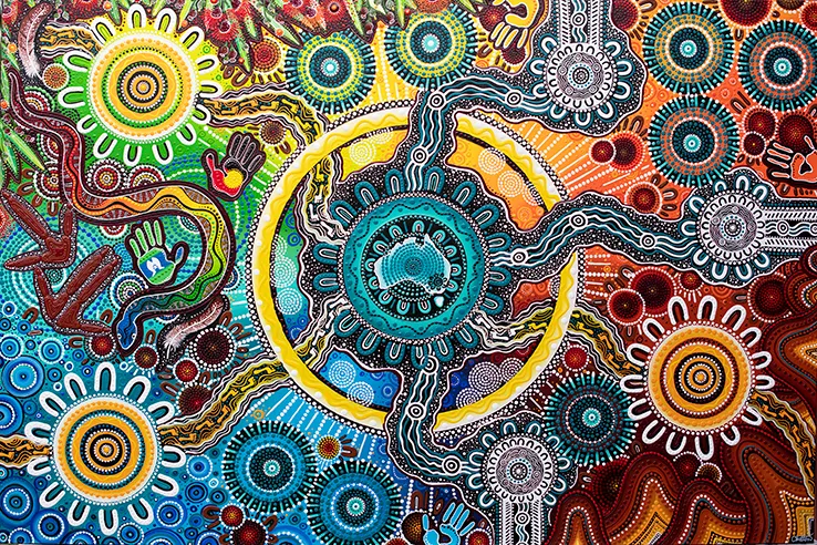 Reconciliation artwork by Chern’ee Sutton
