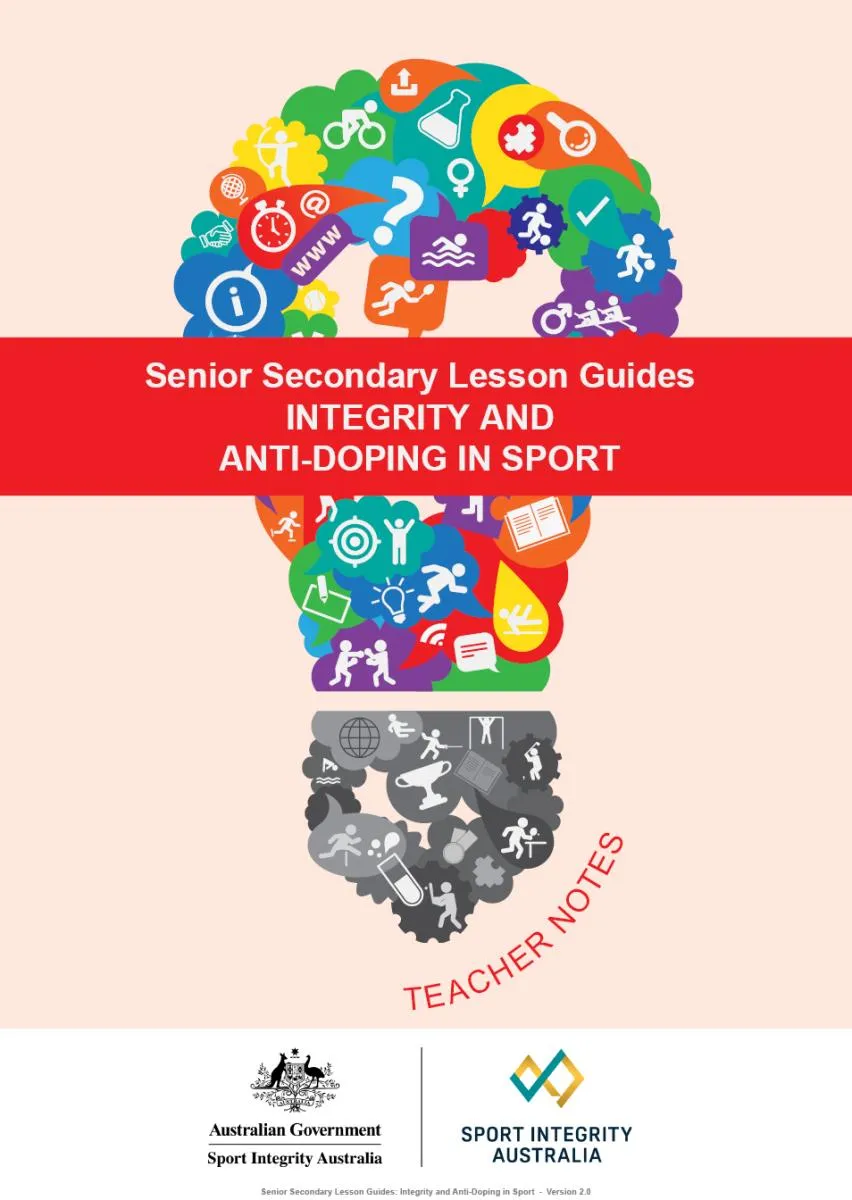 Senior Secondary Lesson Guides cover