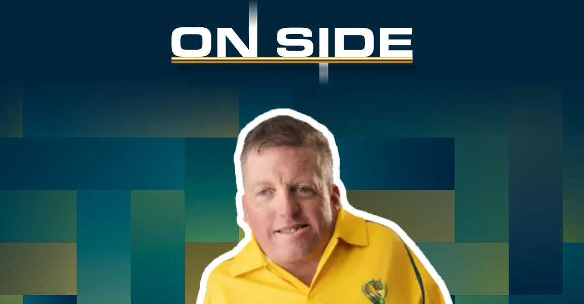 Australian Para lawn bowler James Reynolds for the On Side podcast