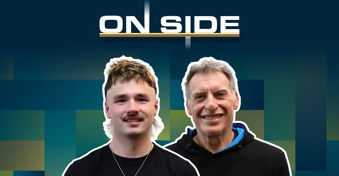 On Side podcast featuring Jaydon Page and Richard Nicholson