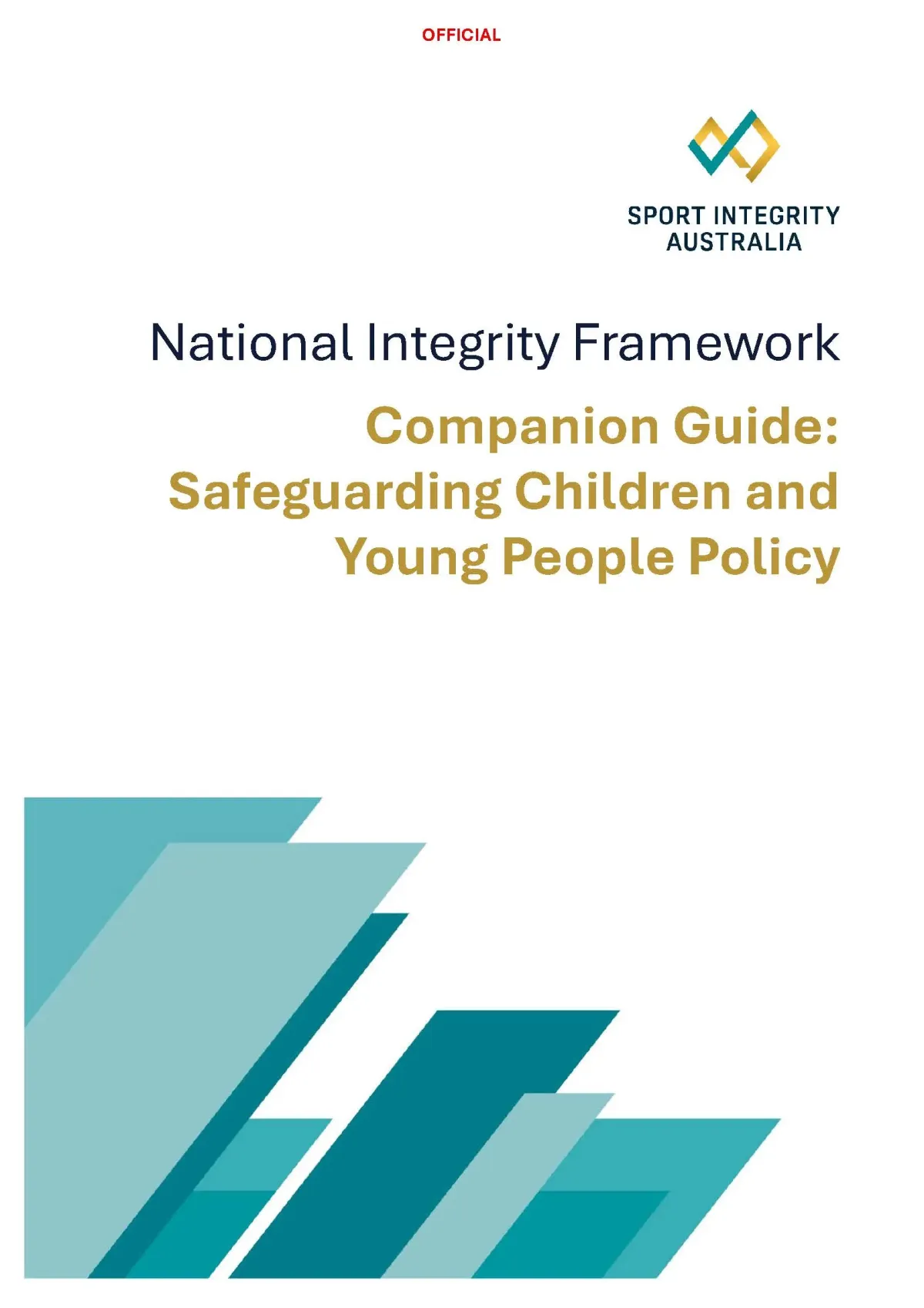 Companion guide - Safeguarding Children and Young People Policy
