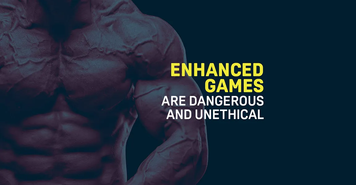 Enhanced games are dangerous and unethical cover image