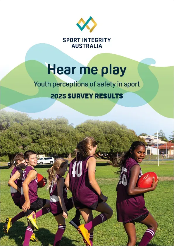 Hear me play - youth perceptions of safety in sport report