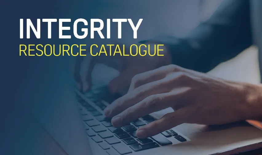 National Integrity Framework (NIF) resource catalogue