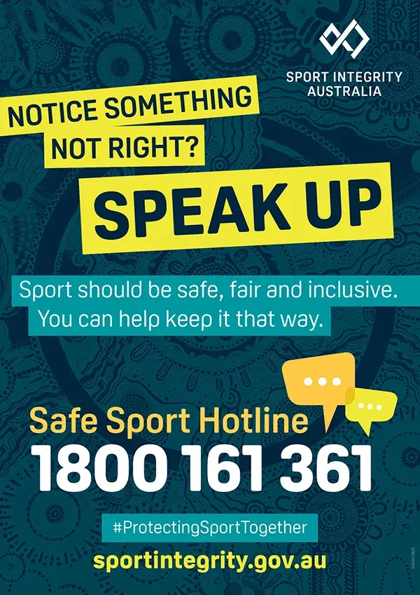 Safe Sport Hotline posters cover image