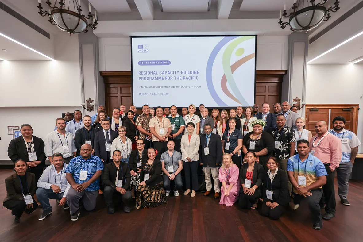 UNESCO Regional Capacity Building Program for the Pacific group photo