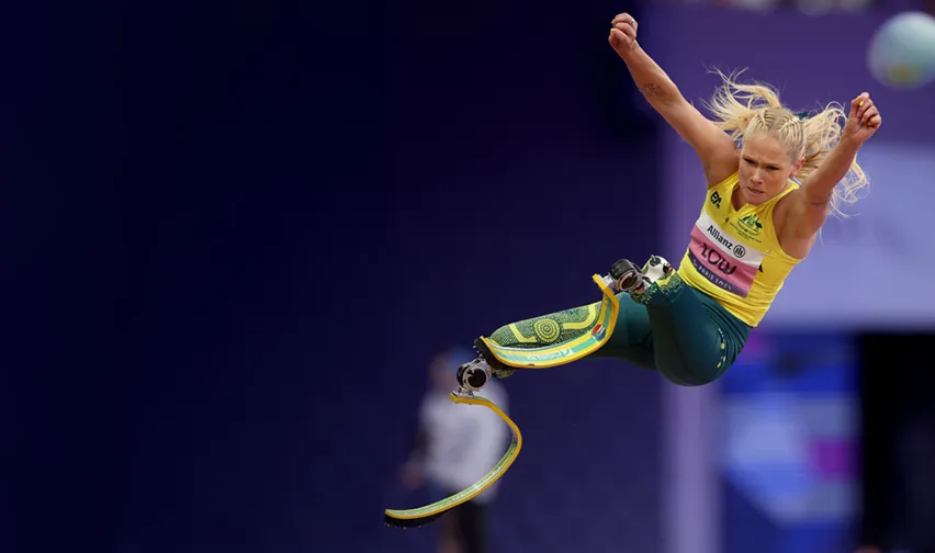 Athlete Vanessa Low competing for Australia in Paris 2024