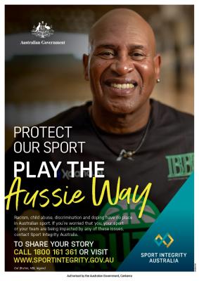 Protect our sport. Play the Aussie Way featuring Cal Bruton, NBL Legend